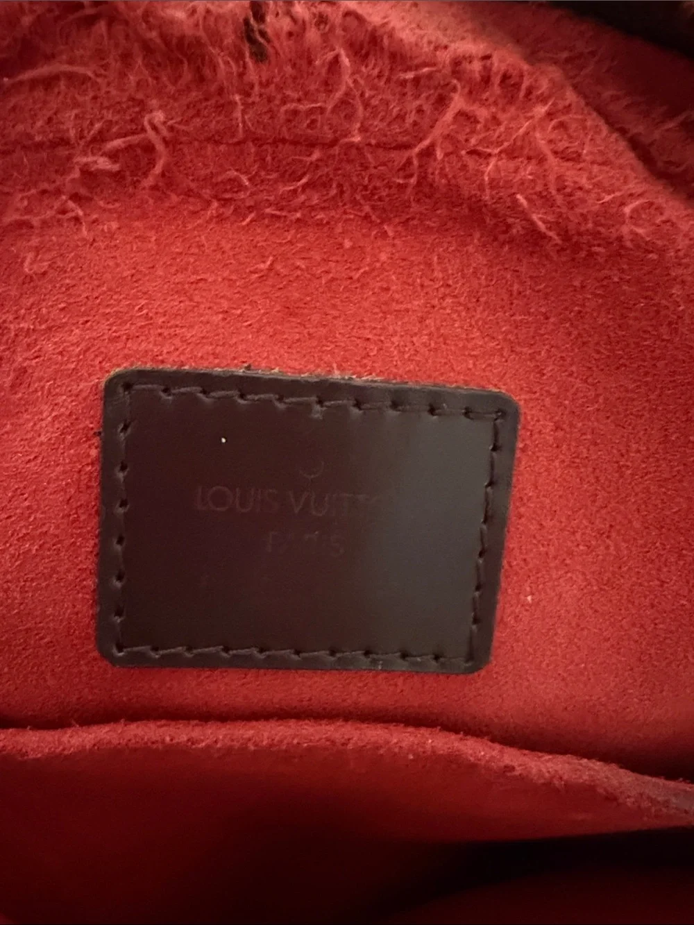 Louis Vuitton Brown Checkered Messenger Crossbody Bag